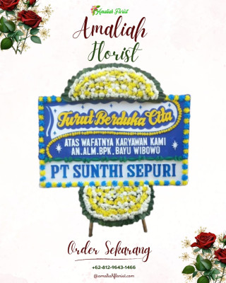 Papan Bunga Duka di Pakulonan